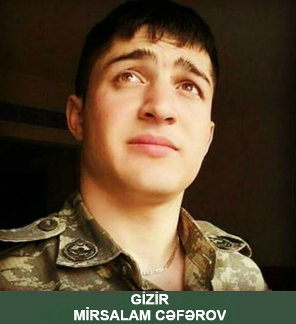 Gizir Mirsalam Təvəkkül oğlu Cəfərov